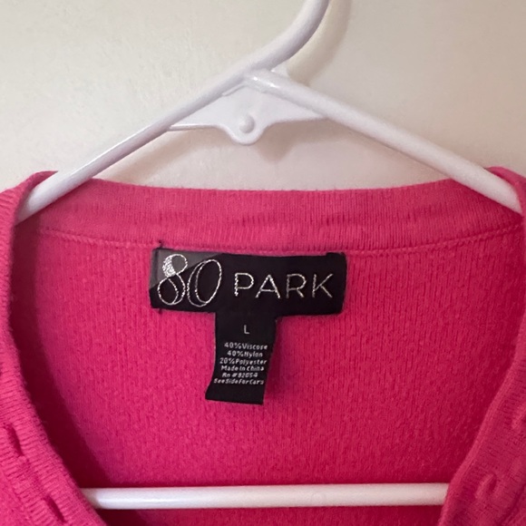 Pink Cardigan Sweater - Picture 3 of 10